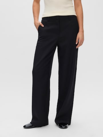 VERO MODA Wide Leg Bukser 'VMBESTIE' i sort: forside