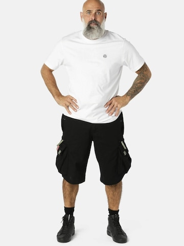 Molecule Regular Cargobroek 'BAGGY' in Zwart