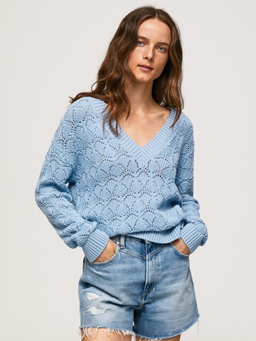 Pepe Jeans Pullover 'Terra' in Blau: Vorderseite