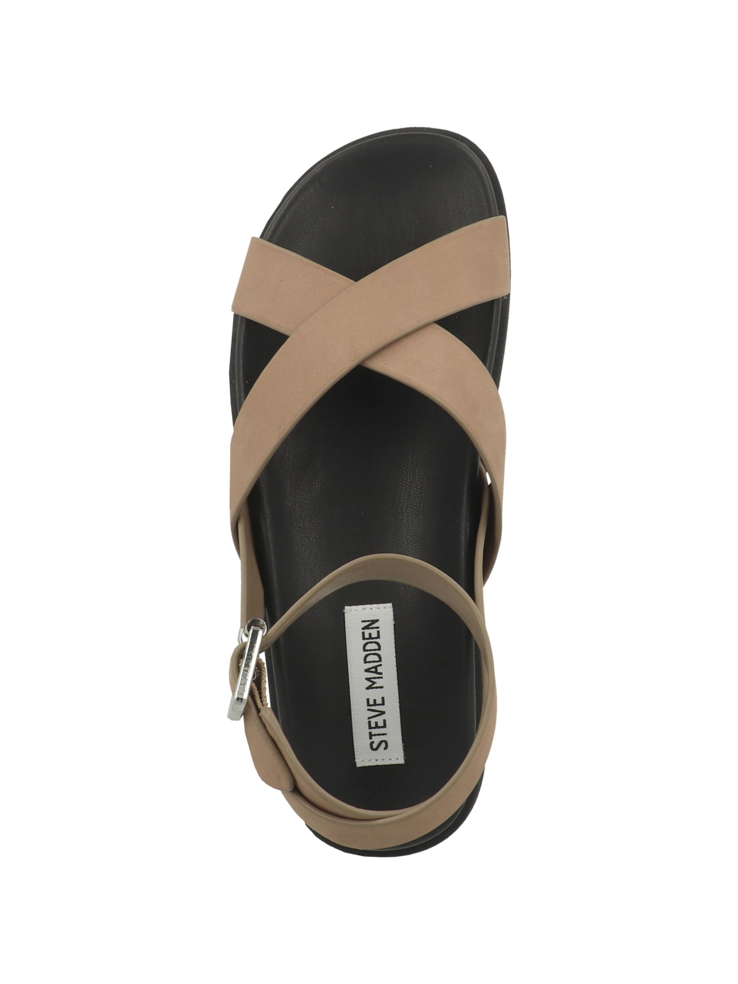 STEVE MADDEN Sandalen met riem 'My Bestie' in Bruin