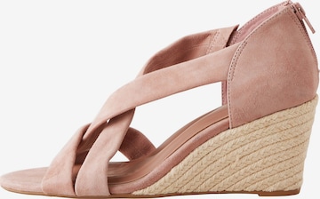 Next Sandaal 'Forever Comfort' in Roze: voorkant