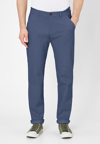 REDPOINT Slim fit Chino Pants in Blue: front