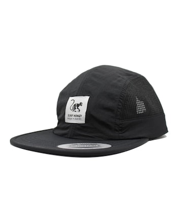 Casquette de sport 'Laufmütze' Surf Monkey en noir : devant