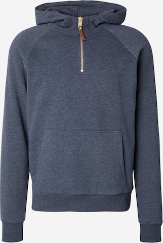 Sweat-shirt naketano en bleu : devant