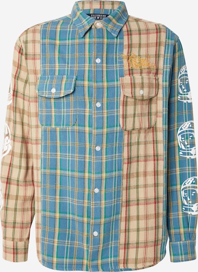Billionaire Boys Club Риза в бежово / светлосиньо / червено / бяло, Преглед на продукта