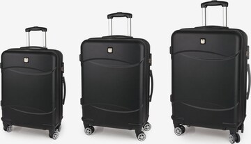 Gabol Suitcase Set 'Orleans' in Black: front