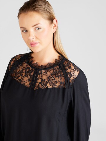 ONLY Carmakoma Bluse 'Beatryce' in Schwarz