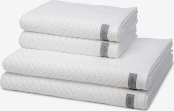 ROSS Towel 'Smart' in White: front