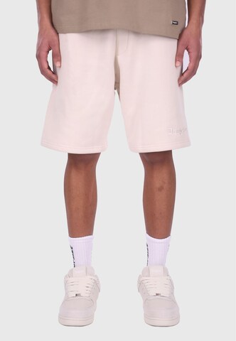 Dropsize Loose fit Trousers in White: front
