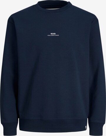 Sweat-shirt 'Dean' R.D.D. ROYAL DENIM DIVISION en bleu : devant