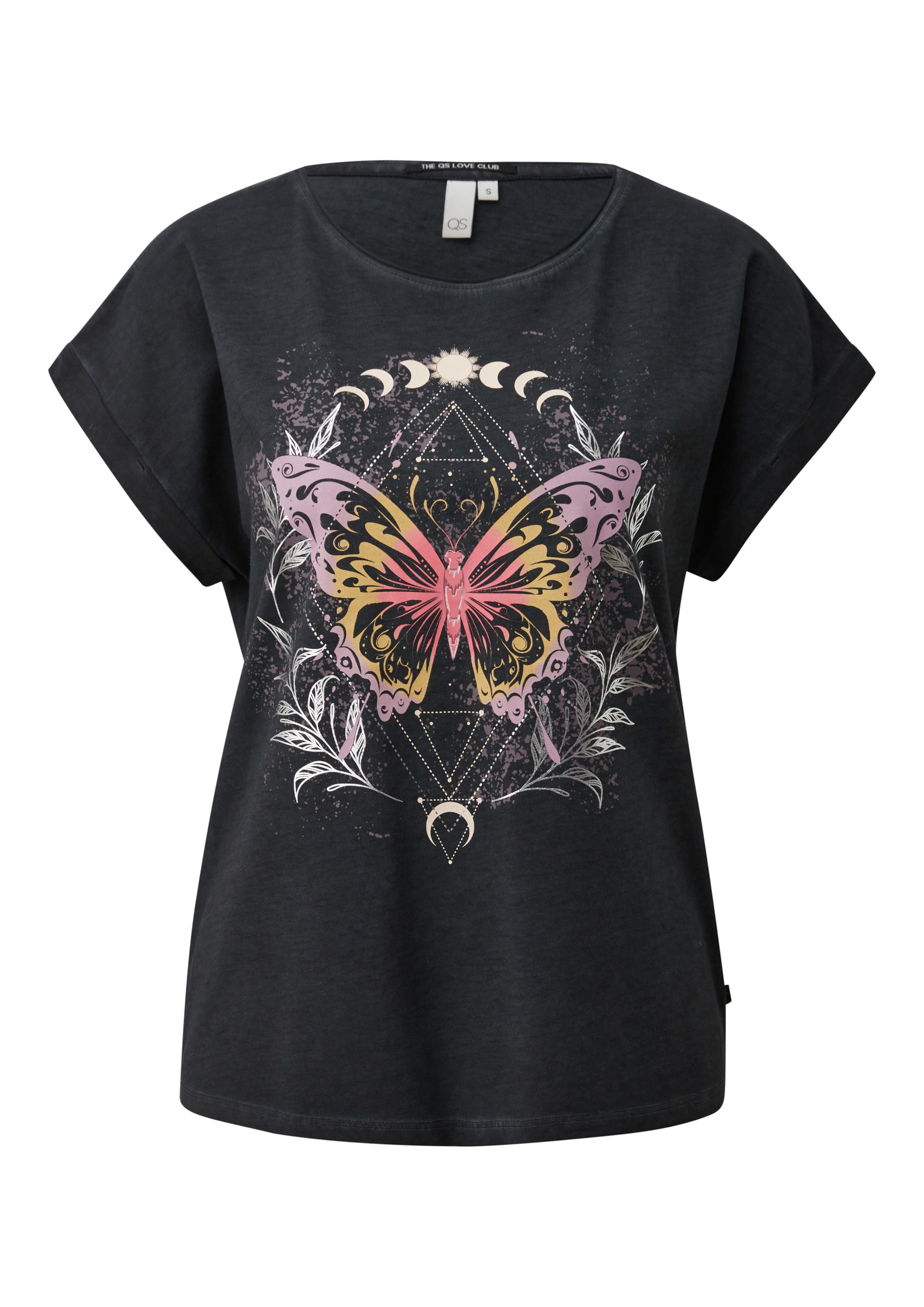 QS Shirt in Black: front