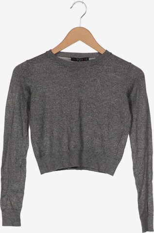 Bershka Sweater & Cardigan in S in Grey: front