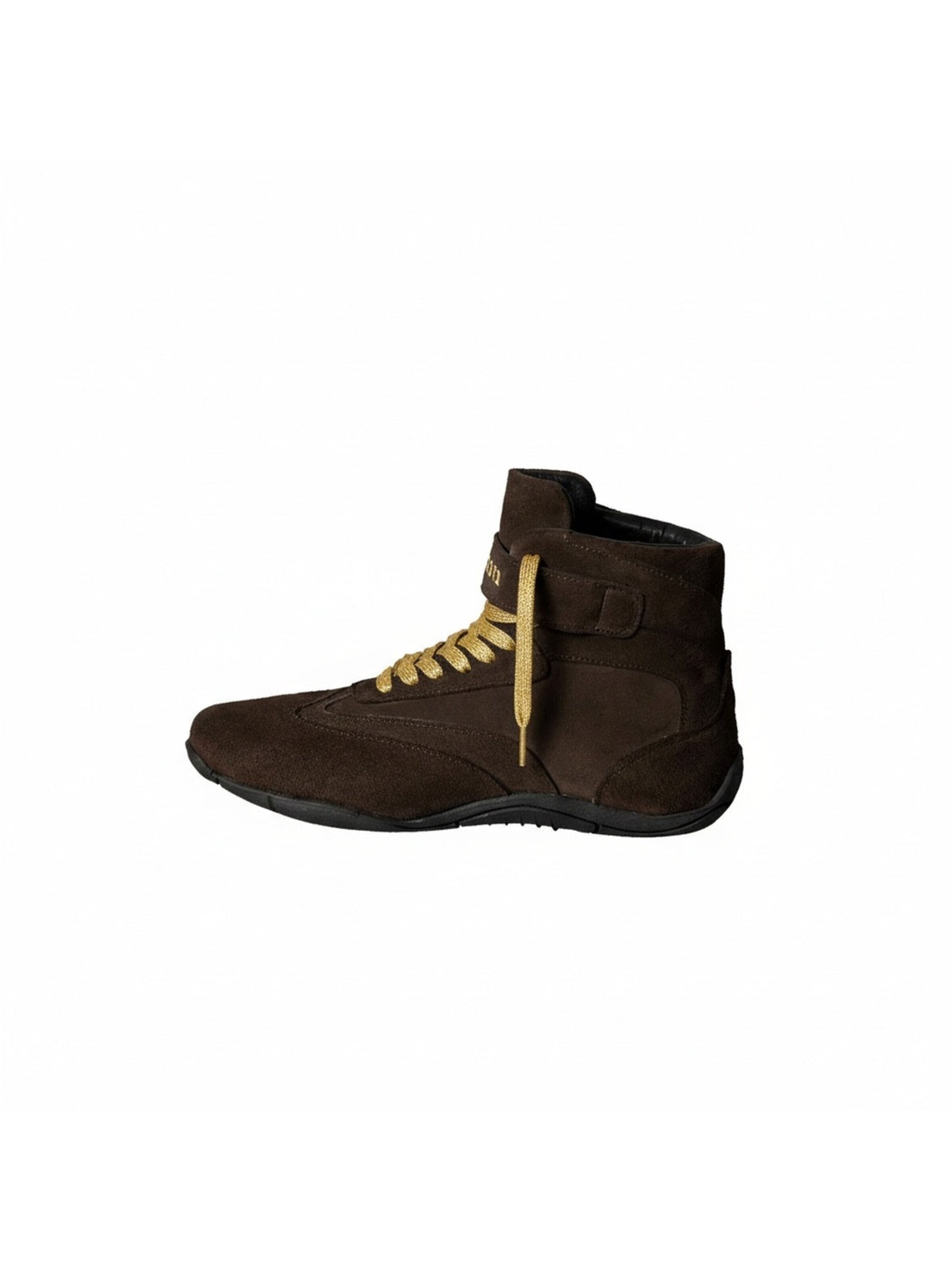 Yoxeone Sneakers hoog 'Pat Moss Boots' in Bruin