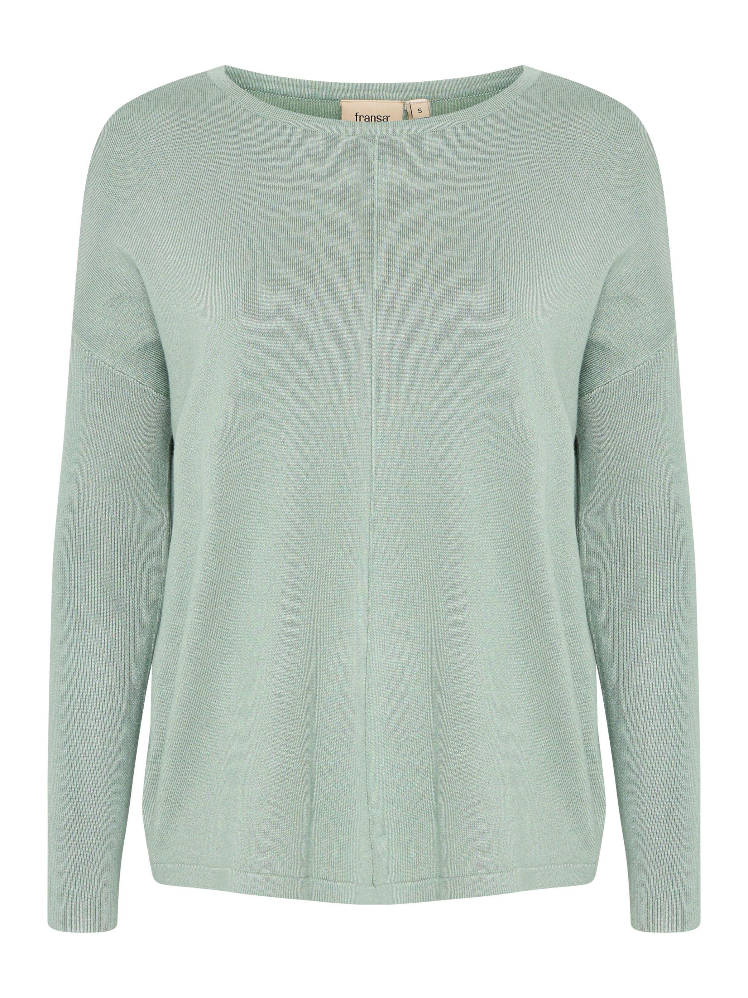 Fransa Pullover 'FRLiso' in Grün: Vorderseite