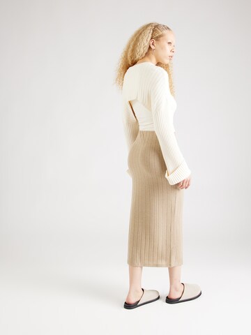 JDY Skirt 'Tonsy Lina' in Beige