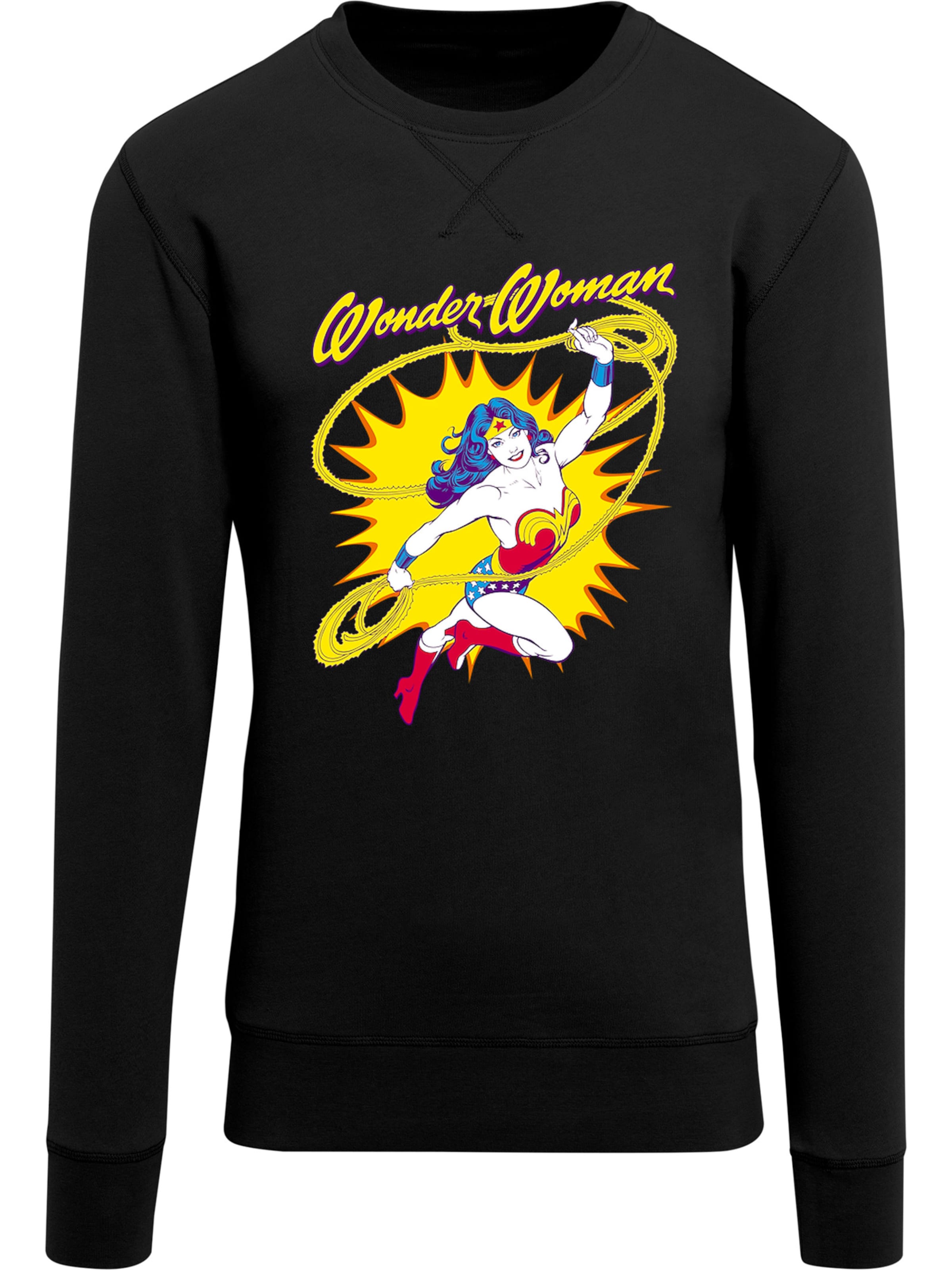 Männer Sweat F4NT4STIC Sweatshirt 'DC Comics' in Schwarz - NZ70143 Männer Sweat F4NT4STIC Sweatshirt 'DC Comics' in Schwarz - NZ70143