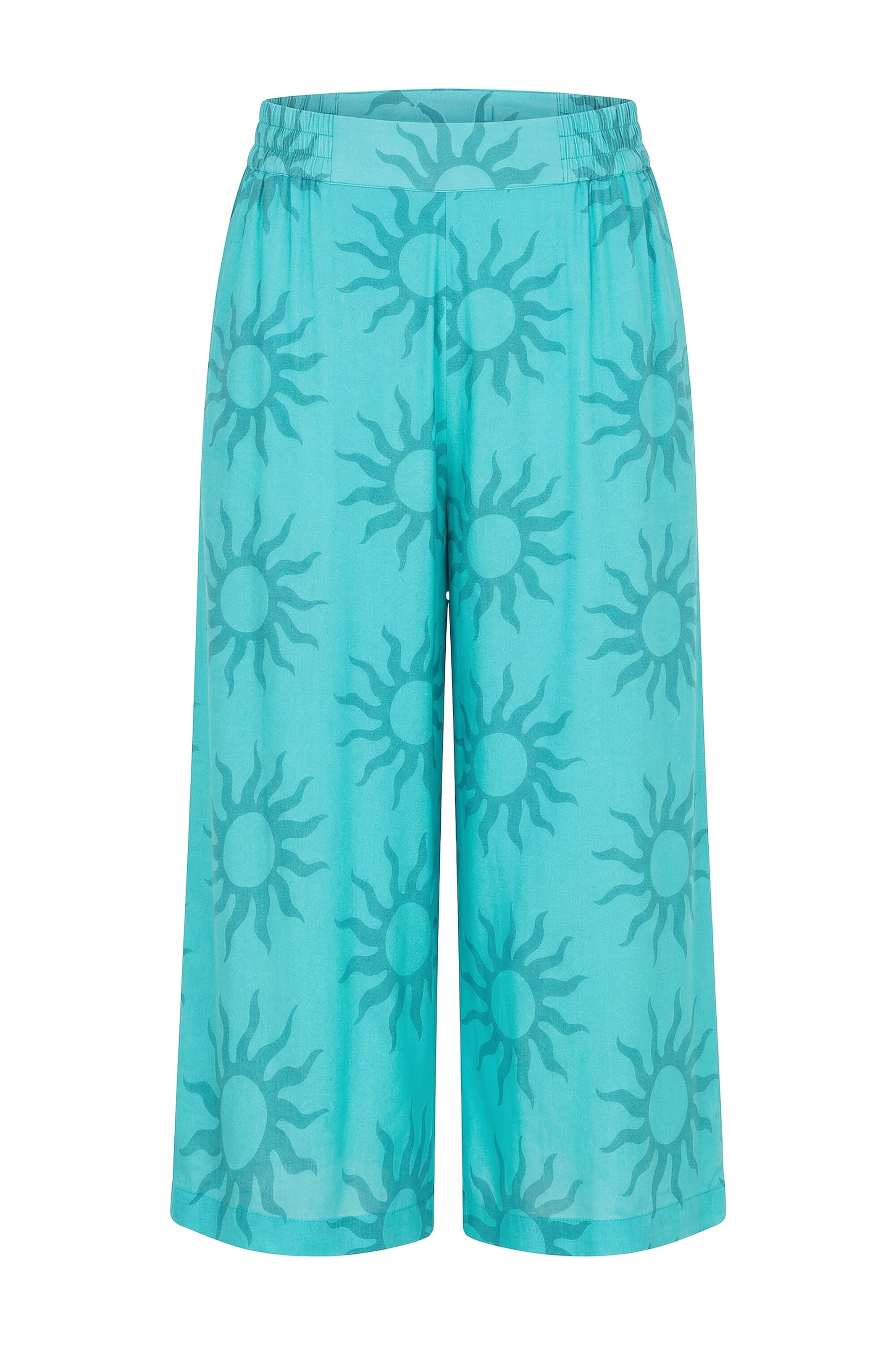 Studio Untold Wide Leg Hose in Blau: Vorderseite