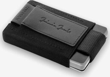 Jaimie Jacobs Wallet 'Nano Boy' in Black: front