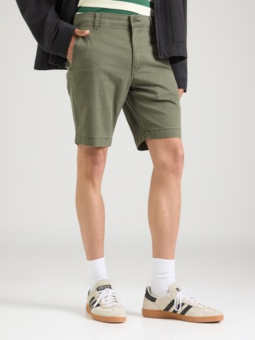 LEVI'S ® Normální Chino kalhoty 'XX Chino II' – zelená: přední strana