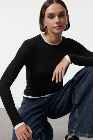Maglietta di Trendyol in nero: frontale