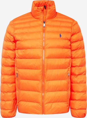 Polo Ralph Lauren Φθινοπωρινό και ανοιξιάτικο μπουφάν 'Terra' σε πορτοκαλί: μπροστά