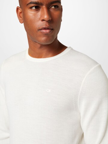 Calvin Klein Пуловер в бяло