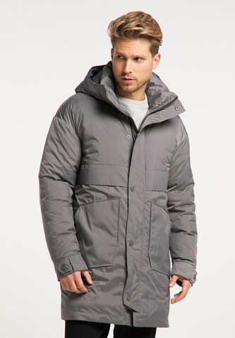 Mo SPORTS Winter Parka in Grey: front
