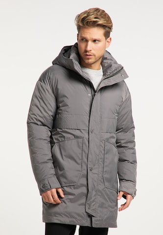 Mo SPORTS Winterparka in Grijs: voorkant