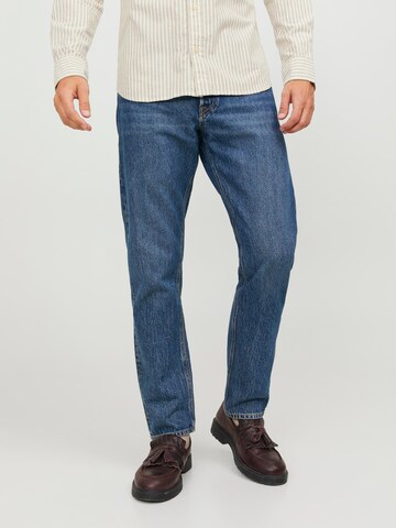 JACK & JONES - Regular Calças de ganga 'Chris' em azul: frente