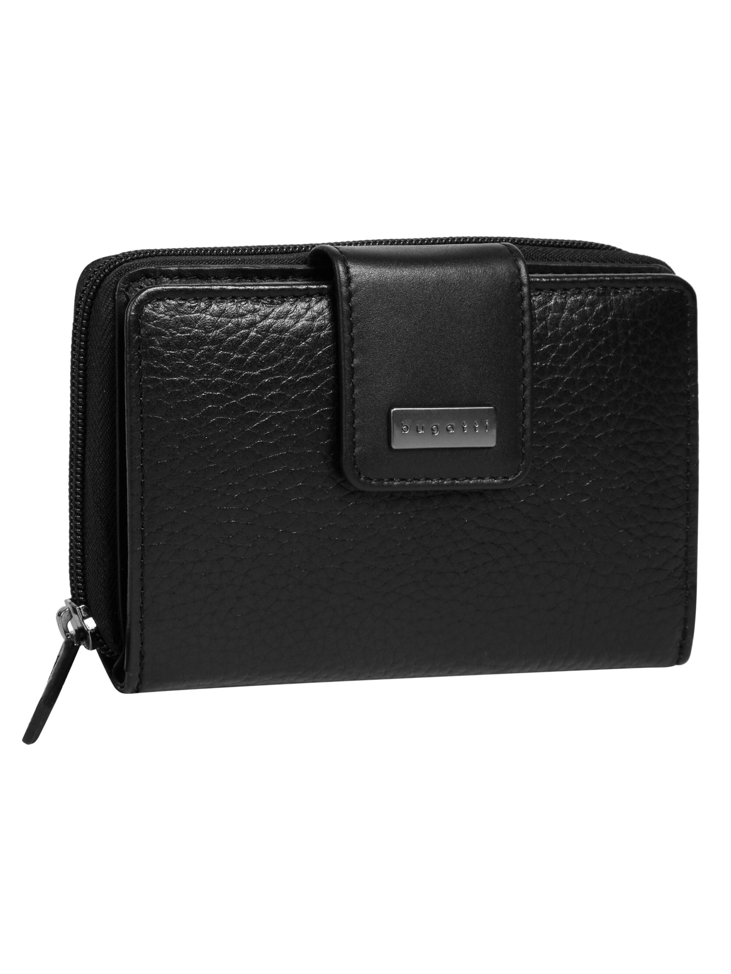 bugatti Wallet 'SINA' in Black: front