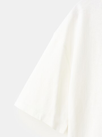 MANGO KIDS T-Shirt 'MINECRAW' in Weiß