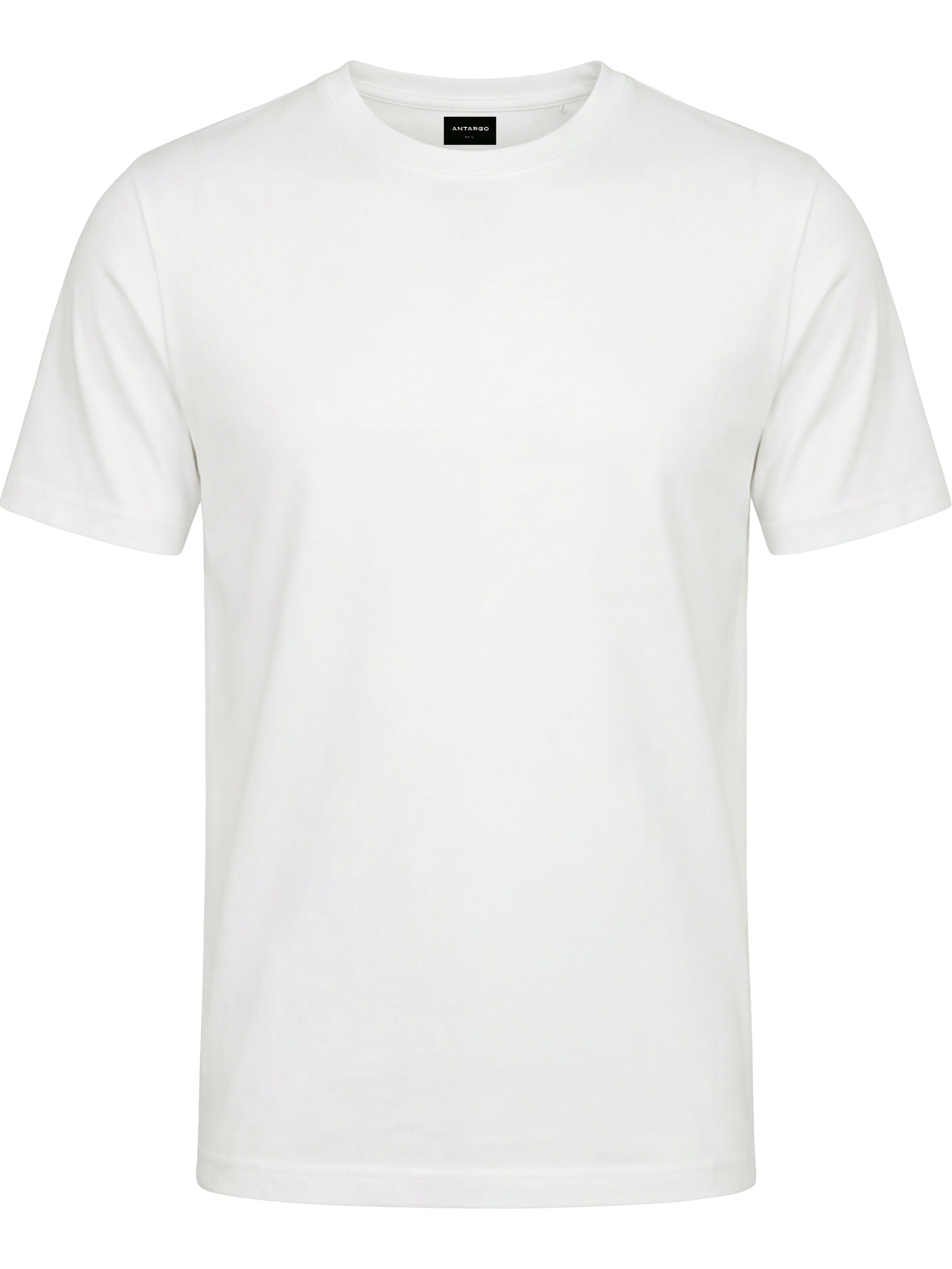 Antargo Shirt 'Heavy Cotton' in White: front