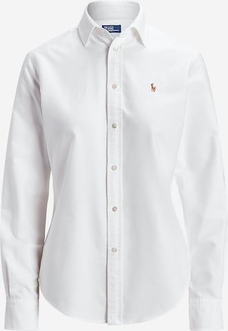 Camicia da donna di Polo Ralph Lauren in bianco: frontale