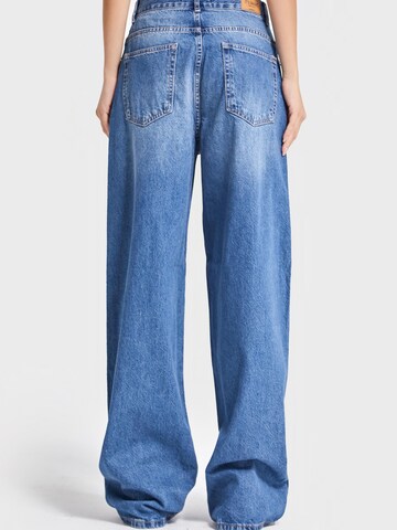 IT'S BASIC Loose fit Jeans 'Loose Mid Rise Jeans' in Blue