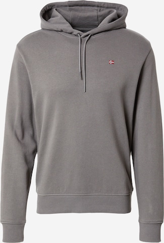 Sweat-shirt 'BALIS' NAPAPIJRI en gris : devant