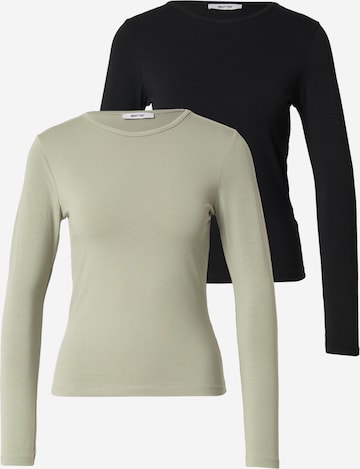T-shirt 'Layla' ABOUT YOU en vert : devant