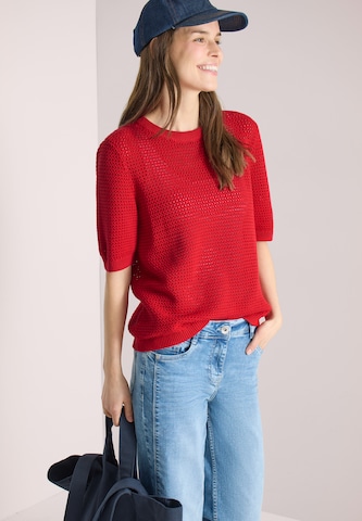CECIL Pullover in Rot: Vorderseite
