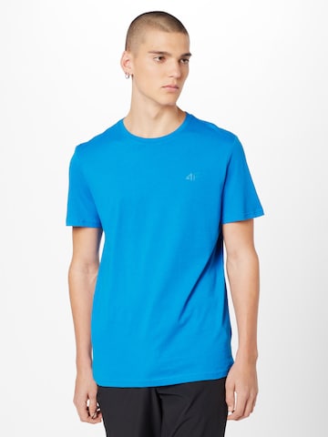 T-Shirt fonctionnel 4F en bleu : devant