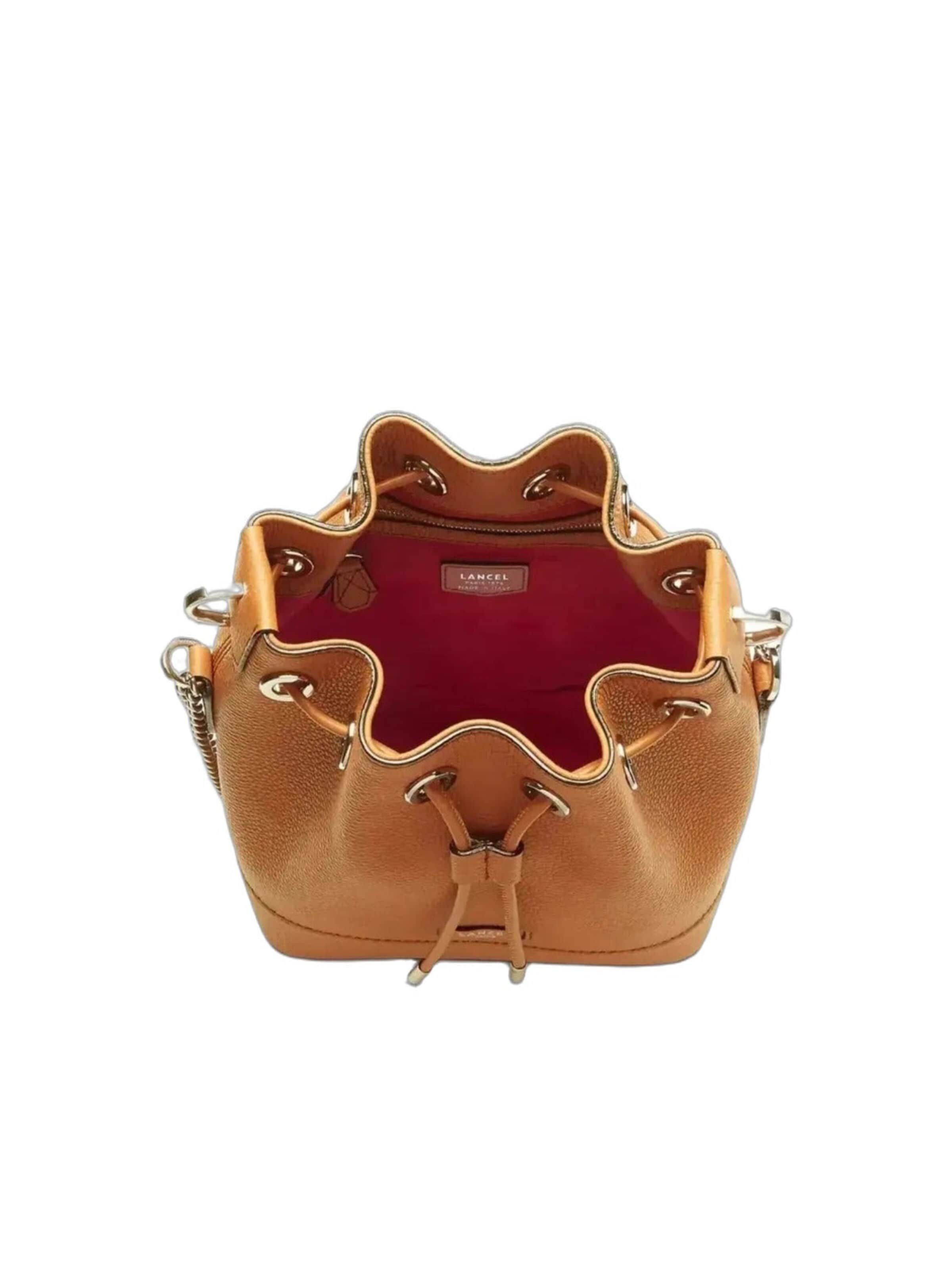 Poche ventrale 'Lancel Sac Seau S Ninon Camel' Lancel en marron