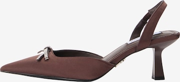 STEVE MADDEN Lodičky s otvorenou pätou 'Ander' - Hnedá: predná strana