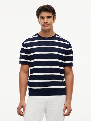 Pull-over 'New York' TOMMY HILFIGER en bleu : devant