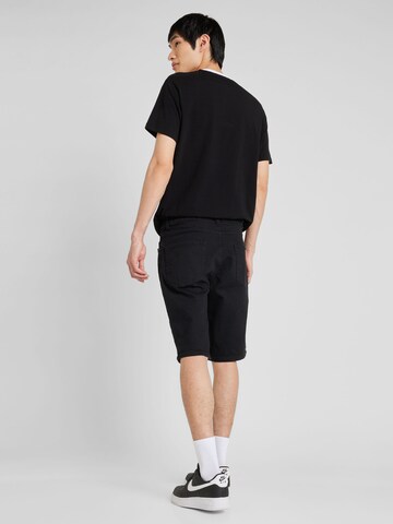 Springfield Regular Shorts 'RECONSIDER' in Schwarz