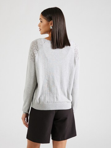 Noa Noa Knit Cardigan 'Clara' in Grey