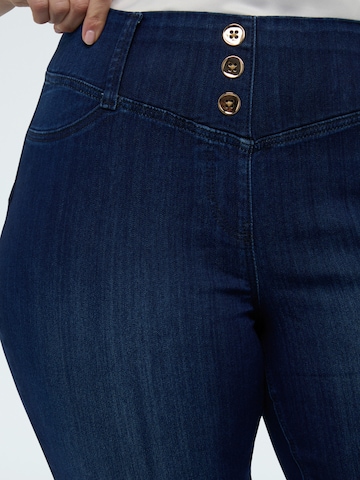 Fiorella Rubino Slimfit Jeans in Blauw