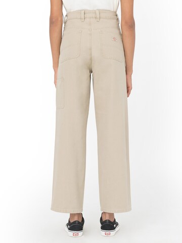 DICKIES Loosefit Cargobroek in Beige