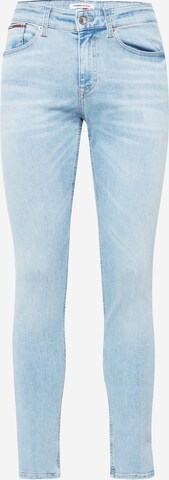 Jean 'Austin' Tommy Jeans en bleu : devant