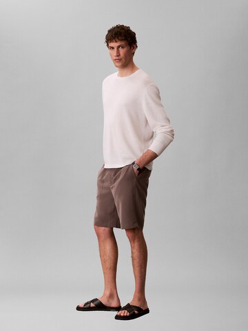 Calvin Klein Loosefit Hose in Braun