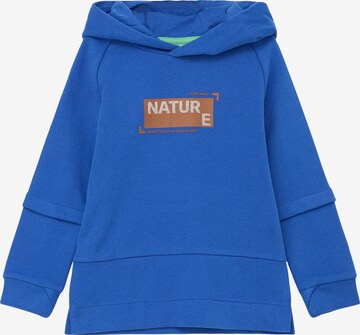 s.Oliver Sweatshirt in Blauw: voorkant