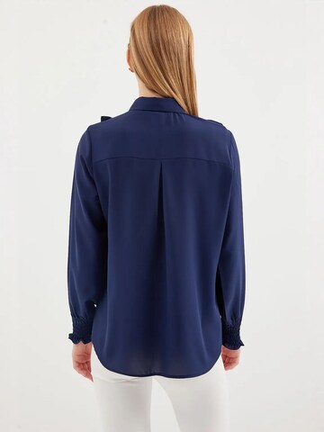 Bigdart Bluse in Blau