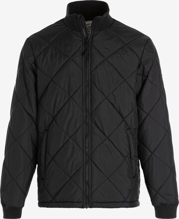 Weather Report Athletic Jacket 'Chipper' in Black: front